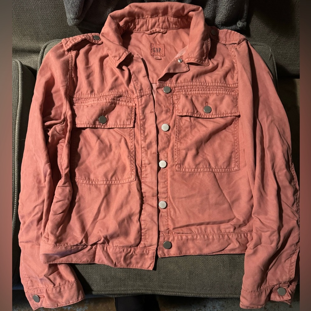 GAP, coral/pink light jacket, SIZE XL